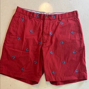 Brooks brothers blue crab shorts 36”